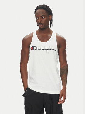Champion Champion Tank top 220780 Biały Standard Fit