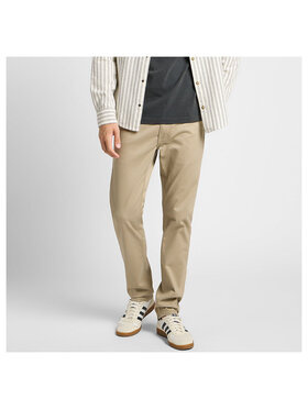 Lee Lee Pantaloni di tessuto DAREN Beige Regular Fit
