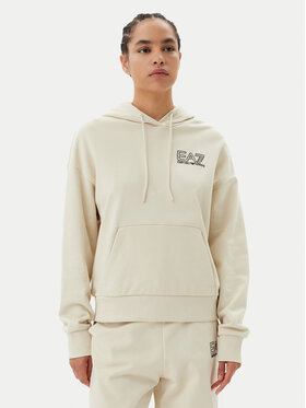 EA7 Emporio Armani EA7 Emporio Armani Bluză 7W000101 AF12473 U1079 Bej Loose Fit