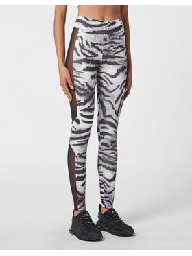 Plein Sport Plein Sport Legginsy 2297 Czarny Active Fit
