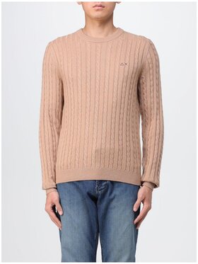 SUN68 SUN68 Maglione k43141-16 Beige Regular Fit