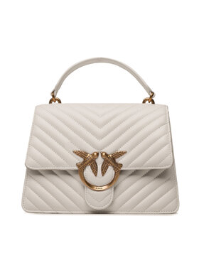 Pinko Pinko Kabelka Love One Top Handle Classic Ligh PE 23 PLTT 100066 A0GK Bílá