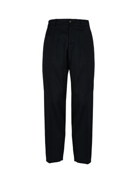 ACANFORA ACANFORA Spodnie zimowe UNPRIORA-NER Czarny Regular Fit