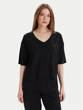 BOSS BOSS T-Shirt CP Stripe 50535723 Černá Relaxed Fit