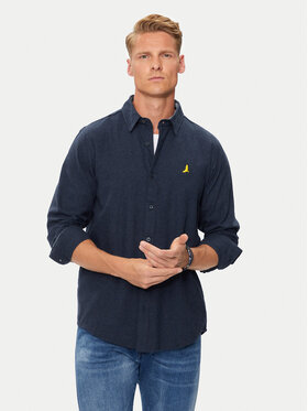Brave Soul Brave Soul Cămașă MSH-230HOLMES Bleumarin Regular Fit