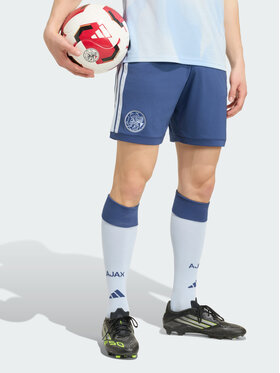 adidas adidas Szorty sportowe Ajax Amsterdam 26/27 Third Niebieski jasny Regular Fit