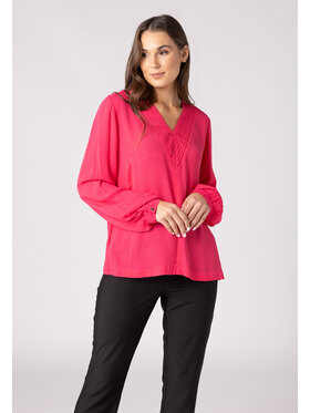 QUIOSQUE QUIOSQUE Bluzka QUIOSQUE 2VF002501 Różowy Regular Fit