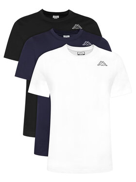 Kappa Kappa Комплект 3 тишърти Logo Sylvo 322562W Цветен Regular Fit