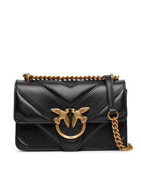PINKO PINKO Τσάντα Love One Mini Light Dc. Al 25-26 PLTT 104550 A2OS Μαύρο