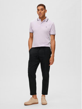 Selected Homme Chino Hlače 16087636 Črna Slim Tapered Fit