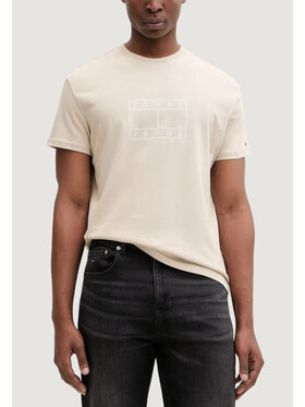 Tommy Jeans Tommy Jeans T-shirt DM0DM22317 Beige Casual Fit