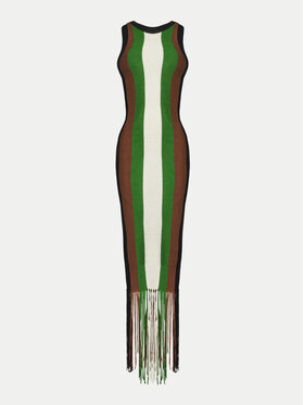 Silvian Heach Silvian Heach Vestito di maglia GPP25026VE Verde Regular Fit