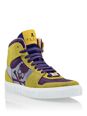 PHILIPP PLEIN PHILIPP PLEIN Sneakersy 1583 Żółty