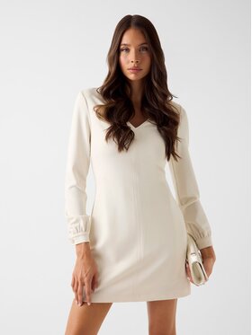 Guess Guess Sukienka codzienna 180225 Beżowy Classic Fit