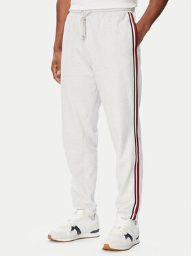 Tommy Hilfiger Tommy Hilfiger Spodnie dresowe UM0UM03944 Szary jasny Regular Fit