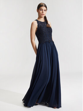 Hey Kyla Hey Kyla Abendkleid 5AG028HK Dunkelblau Regular Fit