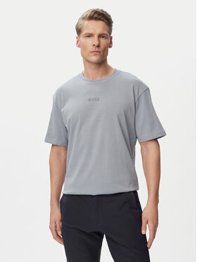 BOSS BOSS T-shirt 50519368 Siva Regular Fit