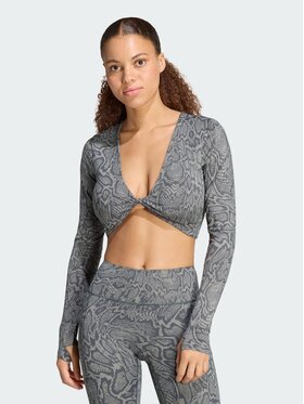 adidas adidas Koszulka techniczna 165546 Zielony Fitted Fit