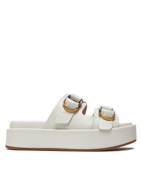 PINKO Pinko Klapki Flores 01 SD0057 P001 Écru