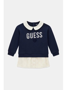 Guess Kids Guess Kids Sukienka codzienna 185534 Niebieski Classic Fit