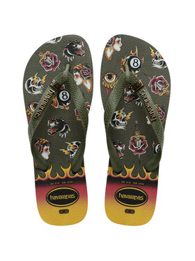 Havaianas Havaianas Japonki HAVAIANAS Infradito Uomo Hav. Top Tribo 4144505.1293 Nero Czarny
