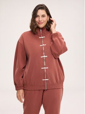 Fiorella Rubino Fiorella Rubino Felpa G80XL009627N037 Marrone Over Fit