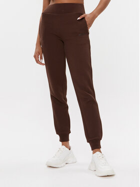 Guess Guess Donji dio trenerke V2YB15 KB3P2 Smeđa Regular Fit