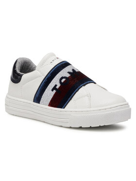 Tommy Hilfiger Tommy Hilfiger Sneakersy Low Cut Sneaker T3A4-30797-1017 M Beżowy