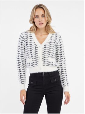 Orsay Orsay Kardigan 511201029000__L Czarny Regular Fit