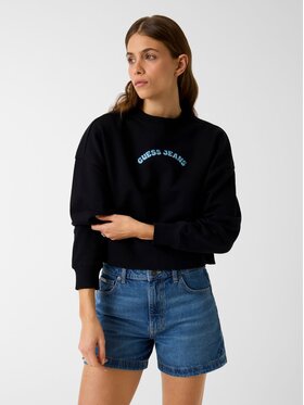 Guess Jeans Guess Jeans Bluza 181315 Czarny Classic Fit