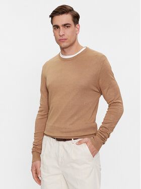 Brave Soul Brave Soul Pulover MK-36ARUNDELB Rjava Regular Fit