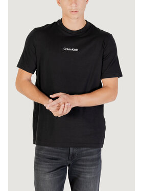 Calvin Klein Calvin Klein T-shirt LIFESTYLE SS TEE Nero Casual Fit