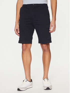 Calvin Klein Calvin Klein Šortky z materiálu Modern Twill K10K114067 Tmavomodrá Regular Fit