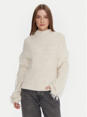 ONLY ONLY Sveter Molly 15363467 Béžová Regular Fit