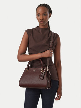 Guess Guess Ročna torba Noelle II HWZG96 72070 Bordo rdeča