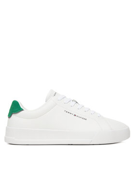 Tommy Hilfiger Tommy Hilfiger Sportcipők Th Court Lth Detail Ess FM0FM05367 Fehér