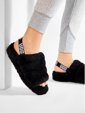 Ugg Copati W Fluff Yeah Slide 1095119 Črna