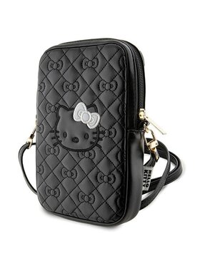 Hello Kitty Hello Kitty Torebka Quilted Bows Strap Czarny