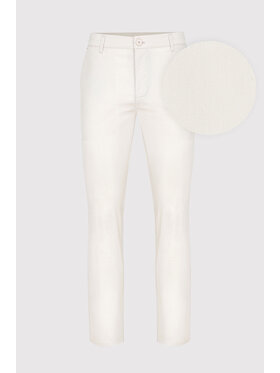 Pako Lorente Pako Lorente Spodnie materiałowe P23SB-WX-005 Écru Classic Fit