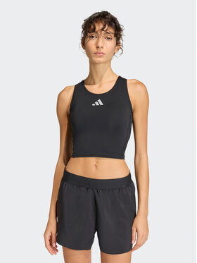 adidas adidas Koszulka techniczna 159618 Czarny Fitted Fit