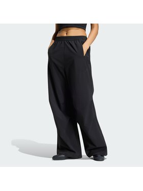 adidas adidas Spodnie materiałowe 164744 Czarny Loose Fit
