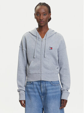 Tommy Jeans Tommy Jeans Світшот DW0DW21147 Сірий Boxy Fit