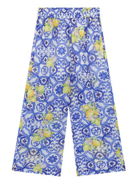 Guess Guess Stoffhose J6GB01 WA2T0 Blau Relaxed Fit