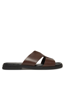 Tommy Hilfiger Tommy Hilfiger Klapki Premium Slipon Lh Sand FM0FM05357 Brązowy