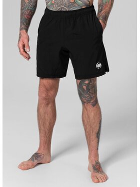 PITBULL PITBULL Szorty Spodenki Czarny Regular Fit