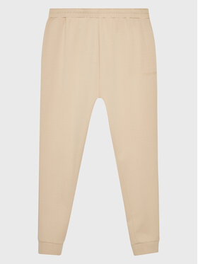 Calvin Klein Curve Calvin Klein Curve Spodnji del trenirke Inclusive Micro Logo K20K204884 Bež Regular Fit