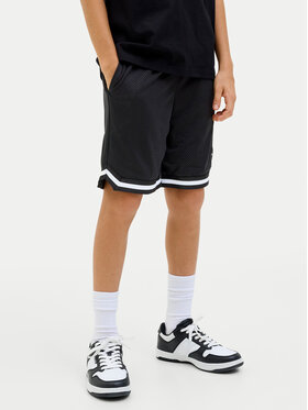 Jack&Jones Junior Jack&Jones Junior Szorty sportowe Karl 12278621 Czarny Relaxed Fit