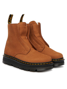 Dr. Martens Dr. Martens Čizme ZEBZAG LACELESS WARM LINED DM42019200 Smeđa