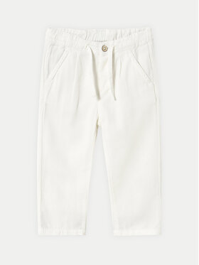 Mayoral Mayoral Stoffhose 1580 Weiß Relaxed Fit