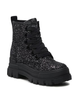 Buffalo Buffalo Туристически oбувки Aspha Laceup Hi 1622144 Черен